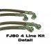 Stainless Steel Caliper Line Kit (Click for Options)